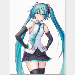 Hatsune Miku V4X Posters and Art
